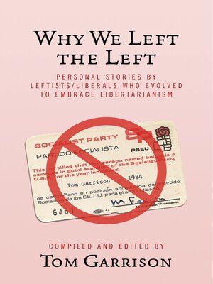 cover image of Why We Left the Left: Personal Stories by Leftists/Liberals Who Evolved to Embrace Libertarianism